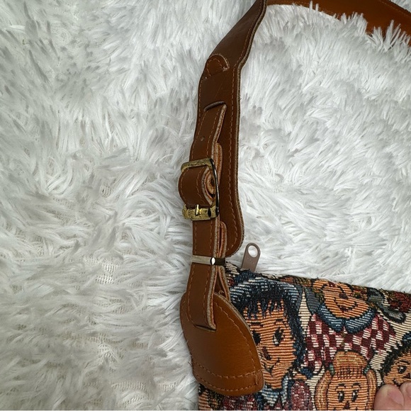 Vintage Rag Doll Raggedy Ann Tapestry Purse Bag - Picture 6 of 6